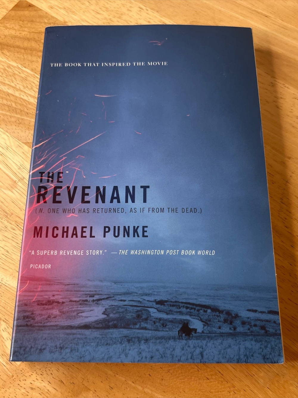 The Revenant book by Michael Punke (inspired the movie)